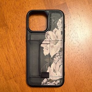 Walli Case for iPhone 15 Pro Max, Dusky Bloom, Like New Condition
